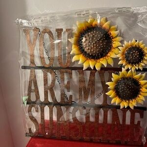 Sunflower Wall Decor - Brown and Yellow